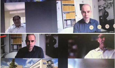 កិច្ចប្រជុំតាមអនឡាញ (Microsoft Team) រវាងនាយកដ្ឋាន និង AVT