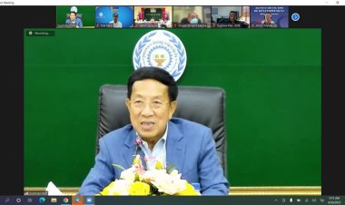 កិច្ចប្រជុំត្រួតពិនិត្យមើលវឌ្ឍនភាពរបស់គម្រោង និងពិភាក្សាពីការងារសាងសង់អគារអគ្គនាយកដ្ឋានអប់រំបណ្ដុះបណ្ដាលបច្ចេកទេស និងវិជ្ជាជីវៈថ្មី