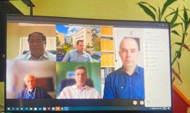 Online meeting (Microsoft Team) between department and AVT